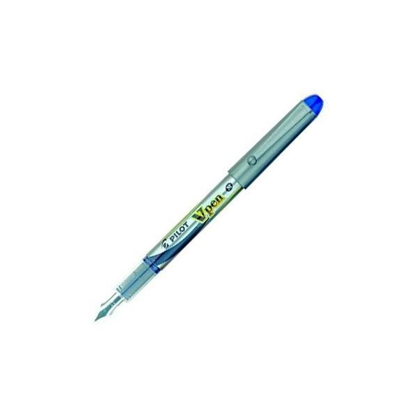 Pilot pluma desechable vpen silver azul