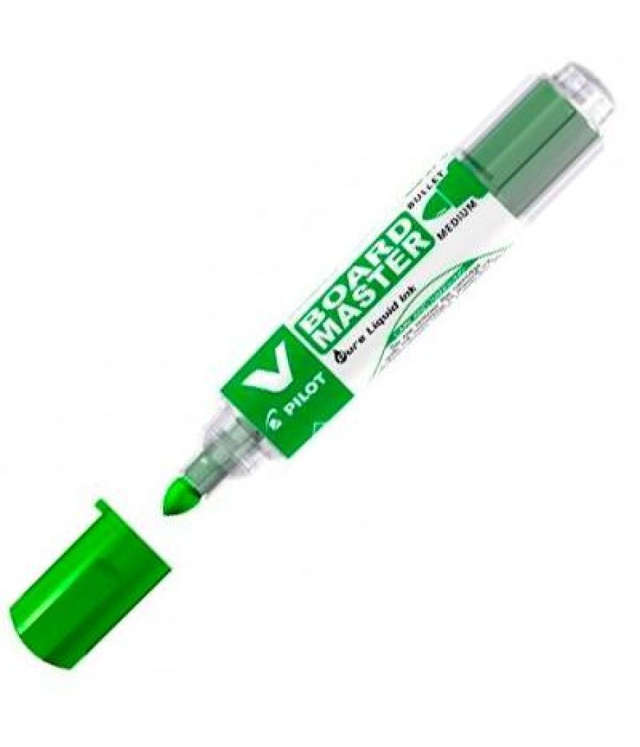 Pilot rotulador pizarra blanca v board master recargable verde