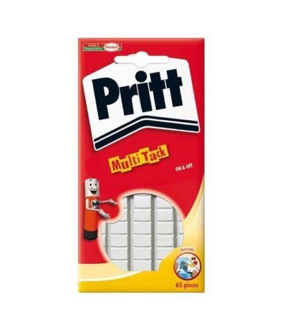 Pritt masilla adhesiva blanca multi-tack 65 pastillas