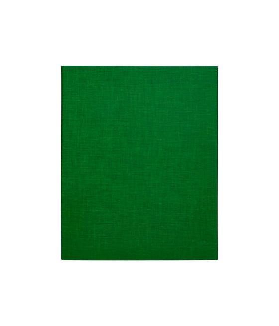 Carpeta de 4 anillas 40mm mixtas liderpapel folio cartón forrado paper coat verde