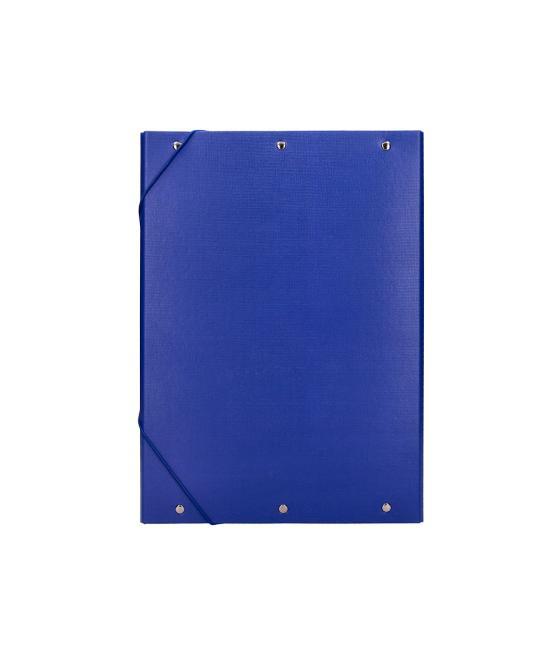 Carpeta proyectos liderpapel folio lomo 70mm cartón forradoazul