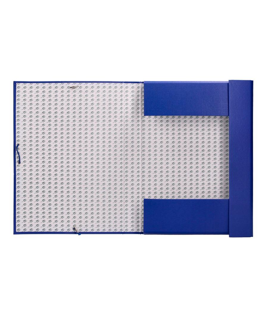 Carpeta proyectos liderpapel folio lomo 70mm cartón forradoazul