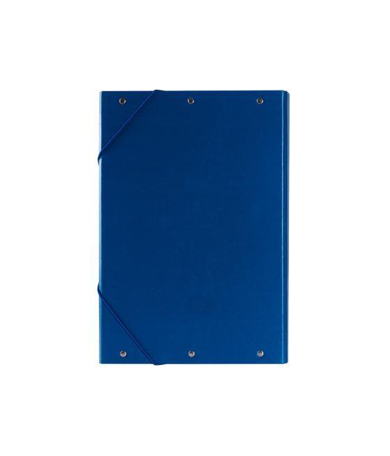 Carpeta proyectos liderpapel folio lomo 30mm cartón forradoazul