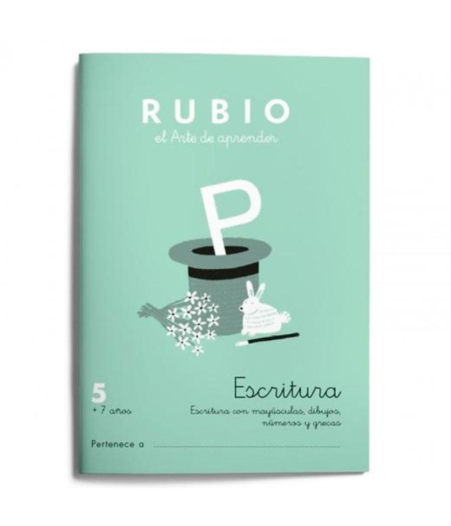 Rubio cuaderno de escritura nº 5