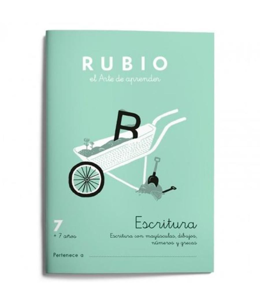 Rubio cuaderno de escritura nº 7