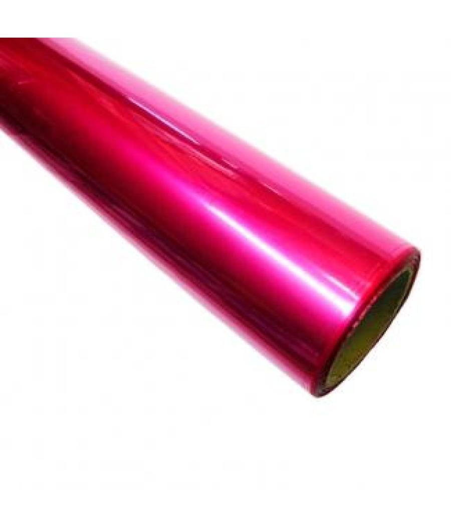 Sadipal papel celofán pliegos microperforado rollo 25h 50x65cm rosa