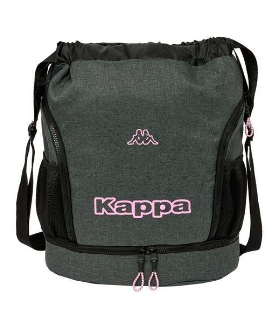Safta saco mochila ajustable 21,93l kappa silver pink