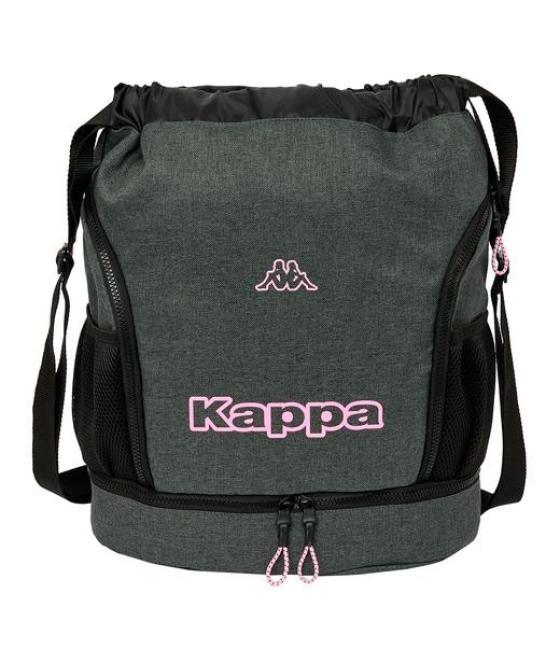 Safta saco mochila ajustable 21,93l kappa "silver pink"