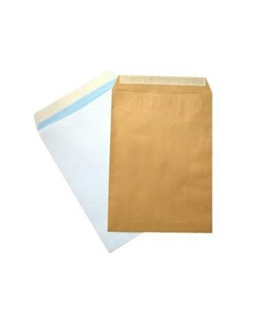 Sam bolsa k-108100 autoadhesivo con tira de silicona 260x360 kraft 90 gramos 250 bolsas