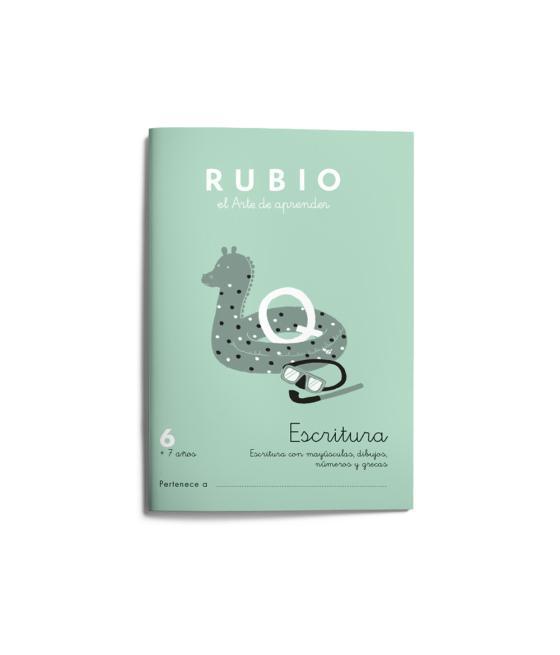 Cuaderno rubio caligrafia nº 6