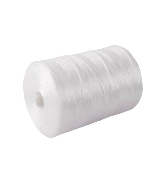 Cuerda rafia liderpapel color blanco rollo de 600 metros