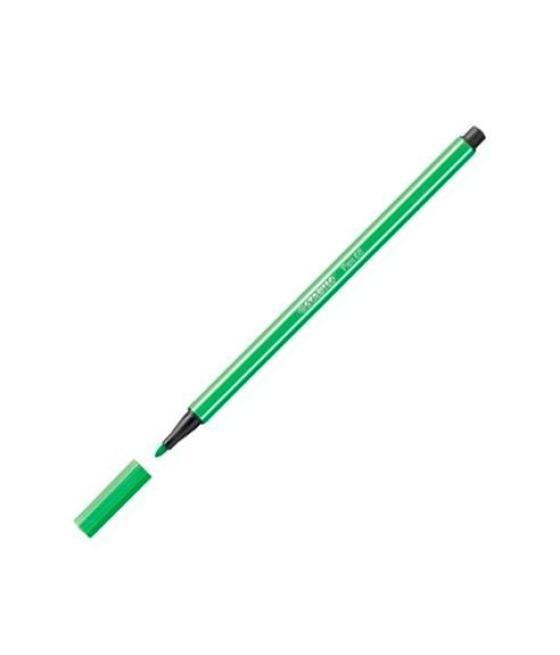 Stabilo rotulador pen 68 esmeralda claro caja 10 ud