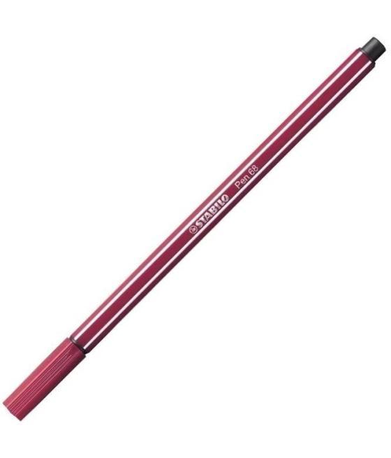 Stabilo pen 68 rotulador purpura -10u-