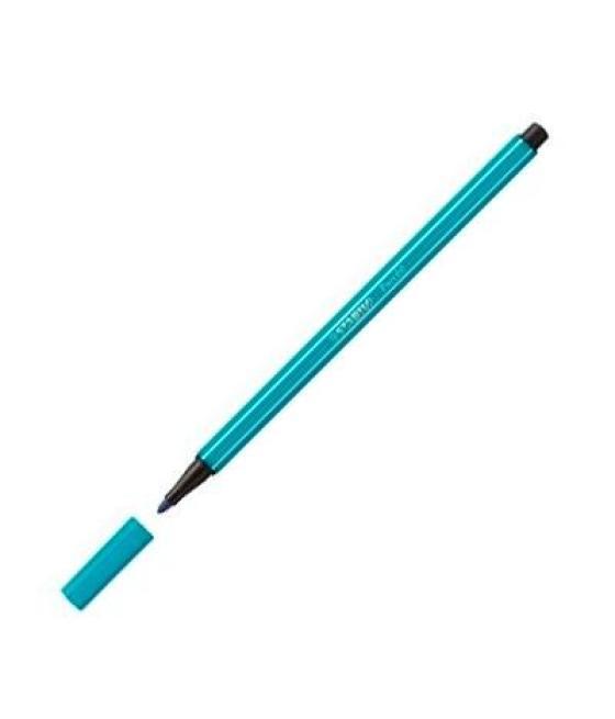 Stabilo rotulador pen 68 azul cobalto caja 10 ud