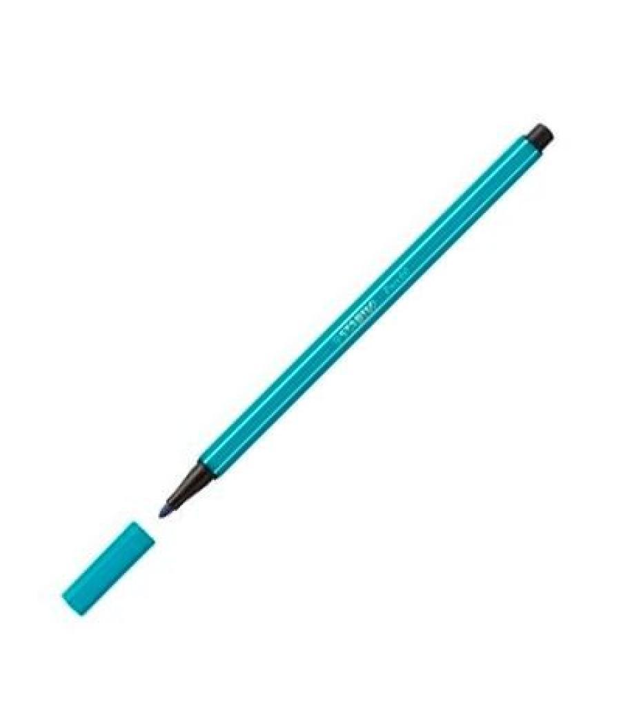 Stabilo pen 68 rotulador azul cobalto -10u-