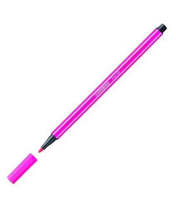 Stabilo pen 68 rotulador rosa -10u-