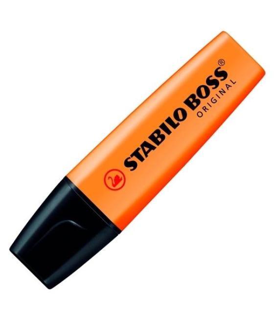 Stabilo marcador fluorescente boss original naranja