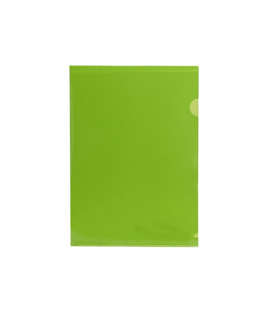 Carpeta liderpapel dossier uñero 44003 polipropileno din a4 verde 20 hojas