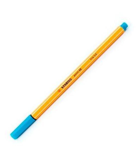 Stabilo rotulador point 88 turquesa caja 10 ud