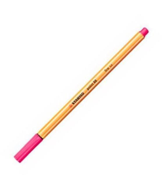 Stabilo point 88 rotulador rosa -10u-