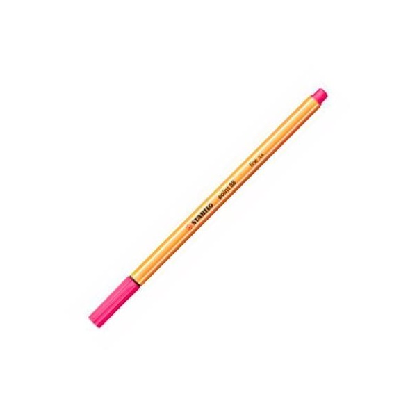 Stabilo point 88 rotulador rosa -10u-