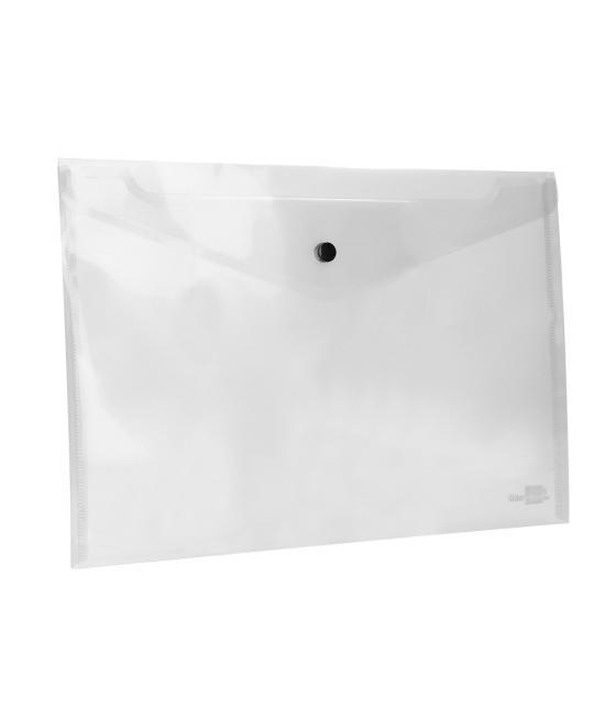 Carpeta liderpapel dossier broche 34044 polipropileno din a4 incolora 50 hojas