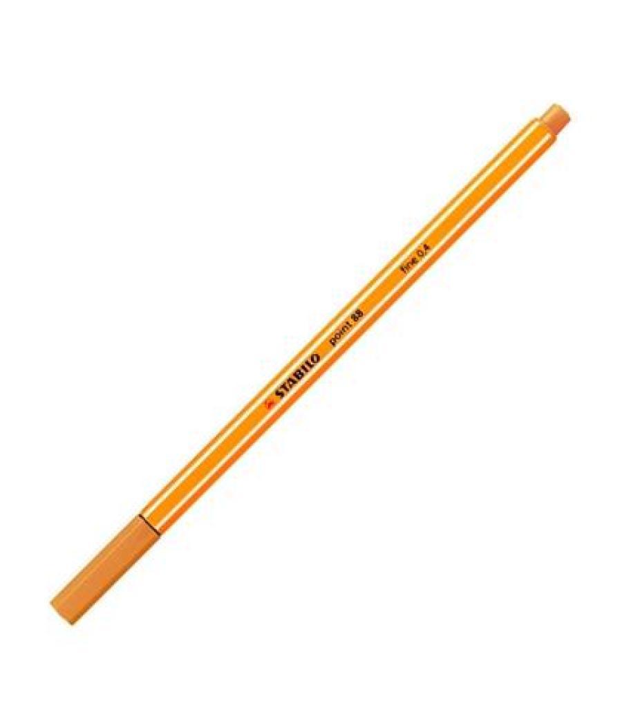 Stabilo point 88 rotulador ocre oscuro -10u-