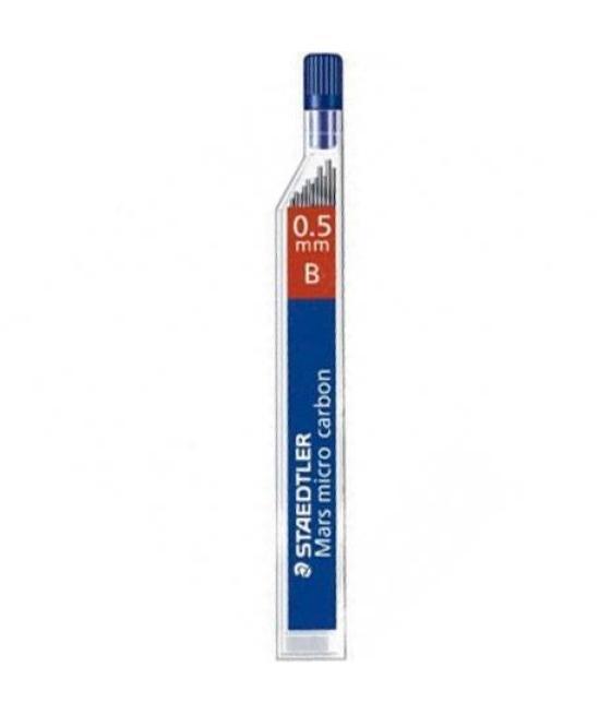 Staedtler minas mars micro carbon 0,5mm b estuche 12u