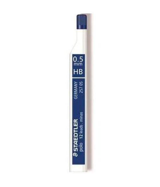 Staedtler minas polo 0,5mm hb estuche 12 ud grafito