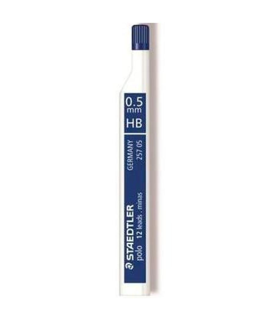 Staedtler minas polo 0,5mm hb estuche 12 ud grafito