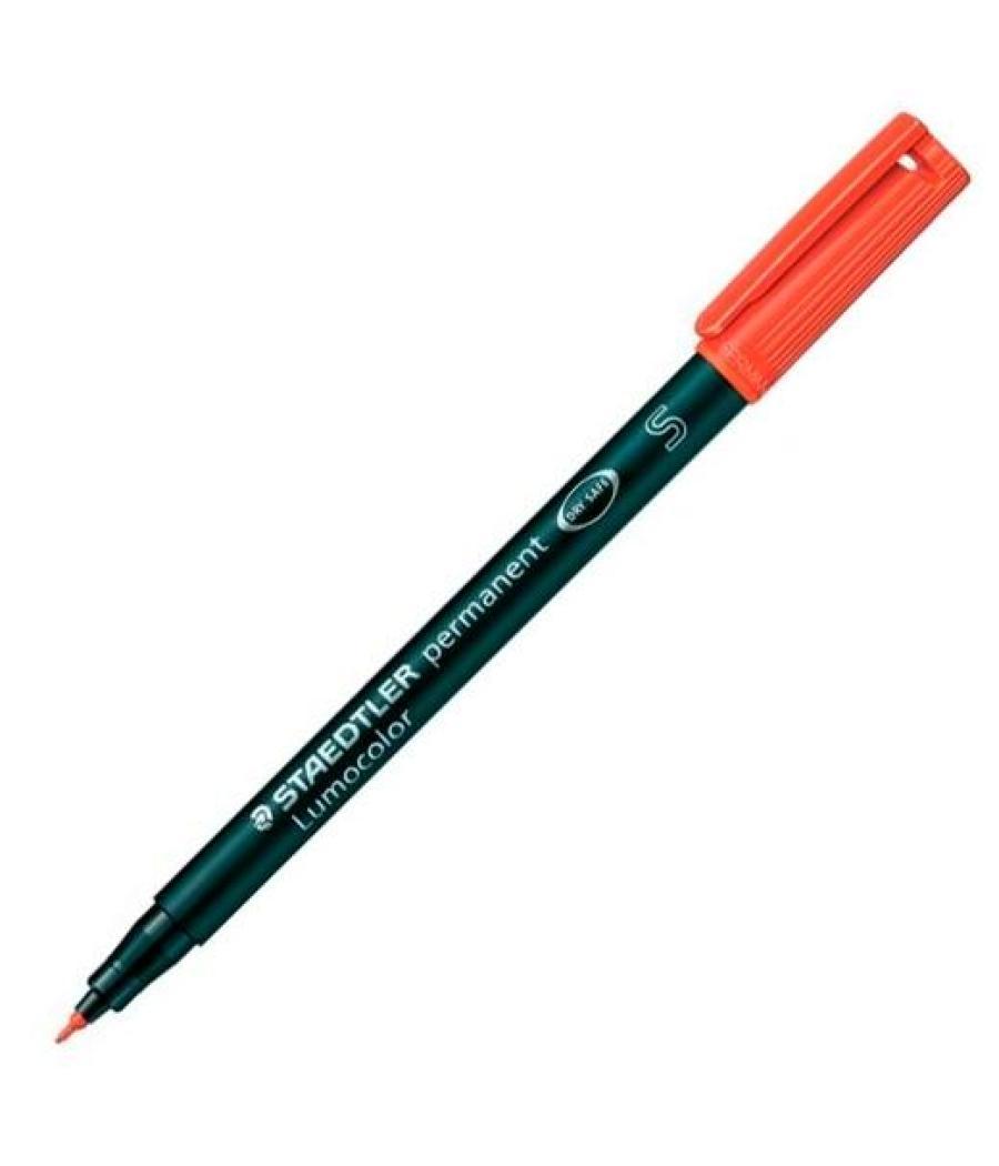 Staedtler rotulador permanente lumocolor 313-2 s rojo