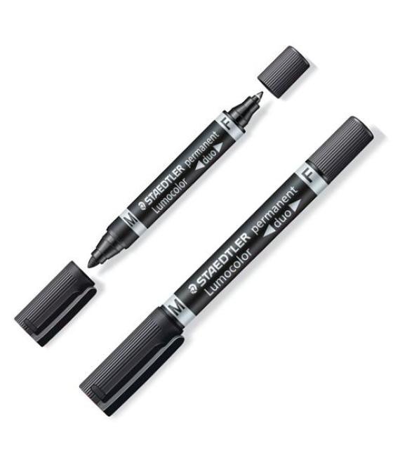 Staedtler marcador permanente lumocolor 348-9 negro