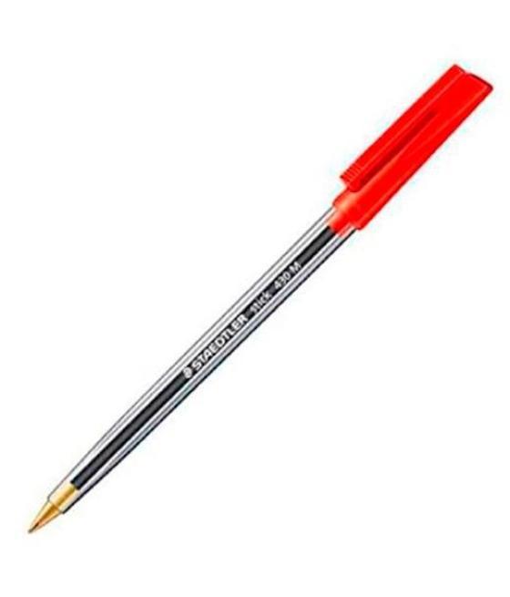 Staedtler bolígrafo stick 430 rojo