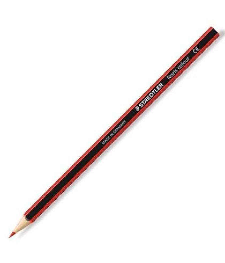 Staedtler lápices noris color madera wopex ecológica rojo claro