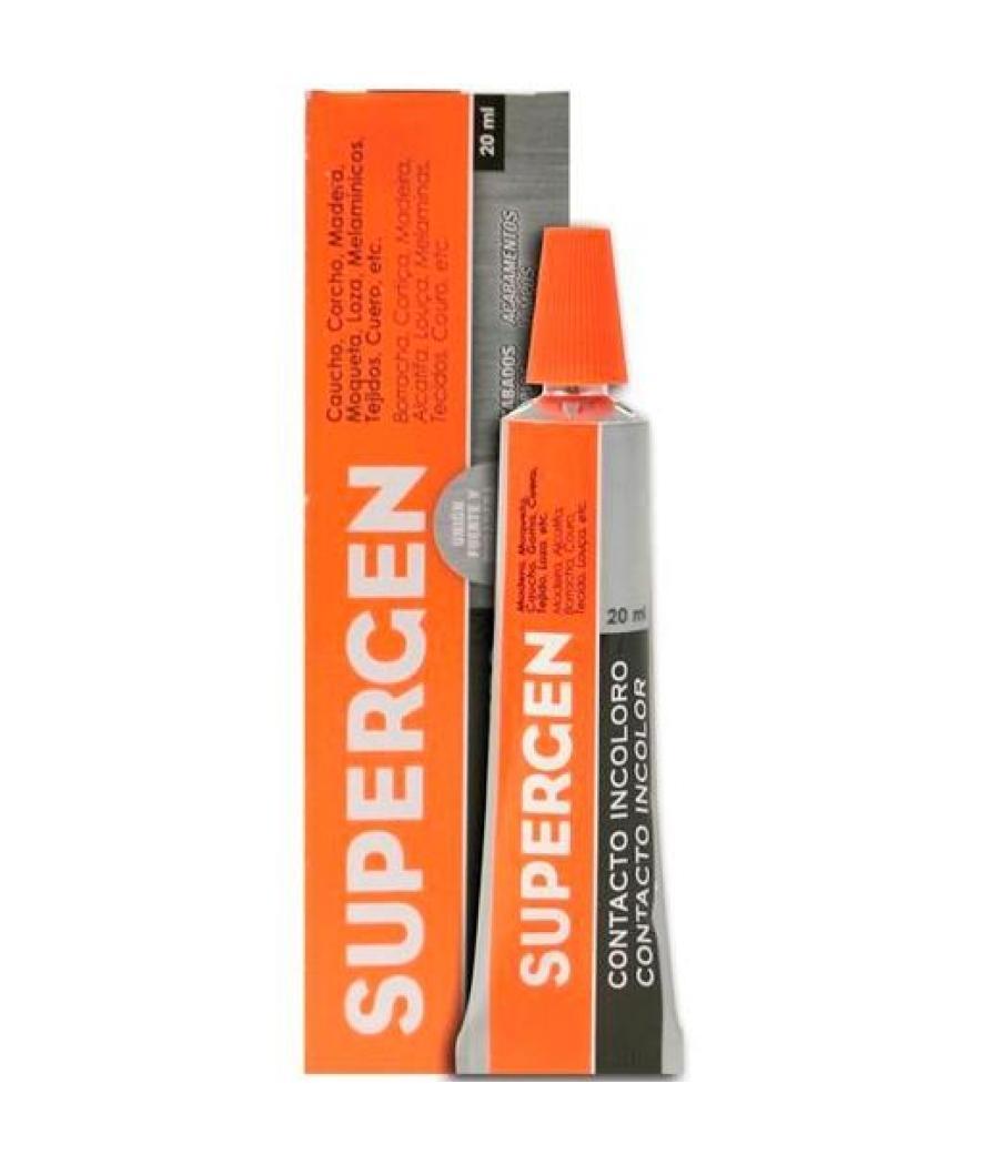 Supergen pegamento de contacto resistente tubo 20ml en mancheta