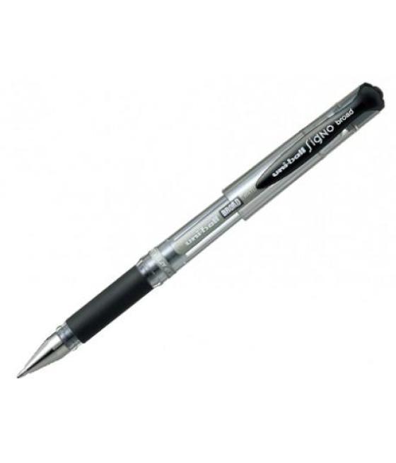 Uniball rollerball signo broad um-153 w negro -12u-