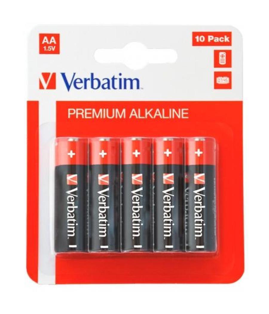 Verbatim pilas alcalinas aa - lr06 - pack 10 uds