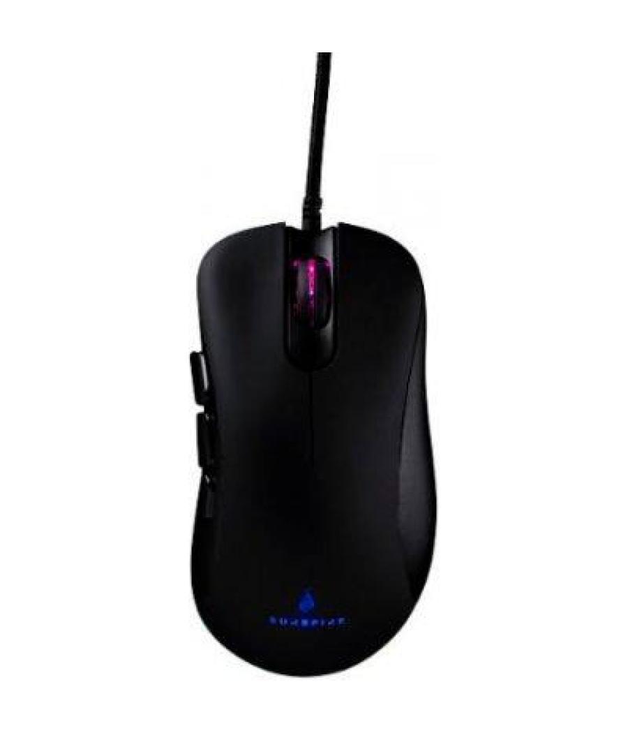 Verbatim ratón gaming surefire condor claw cable usb 6400dpi diestros 8 botones programables rgb led negro