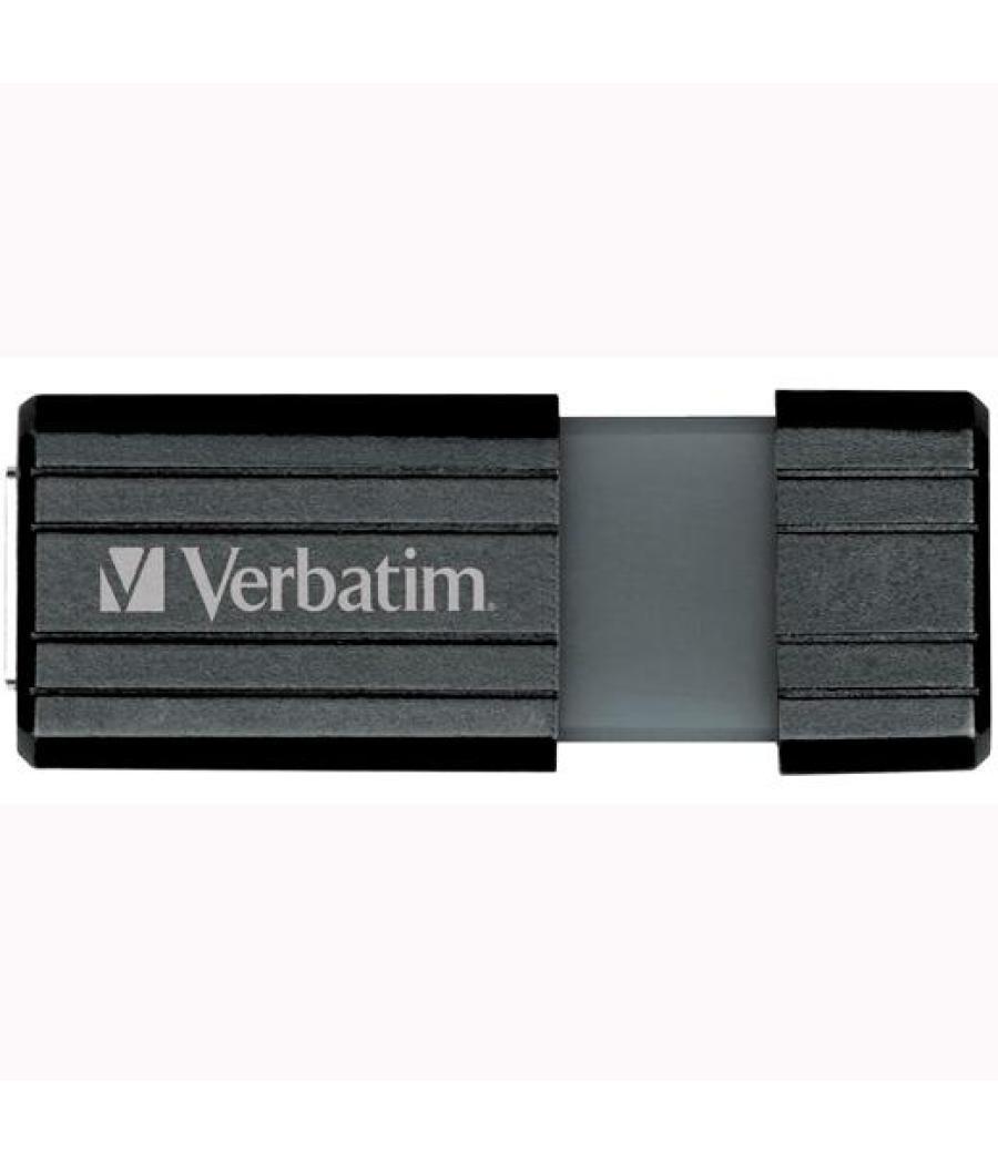 Verbatim pendrive store'n'go pinstripe 32gb hi-speed retráctil usb 2.0 negro