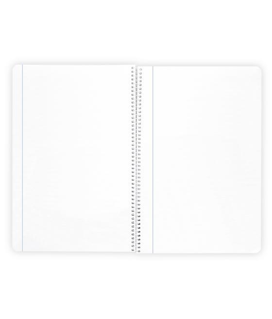 Cuaderno espiral liderpapel a4 wonder tapa plástico 80h 90 gr liso colores surtidos