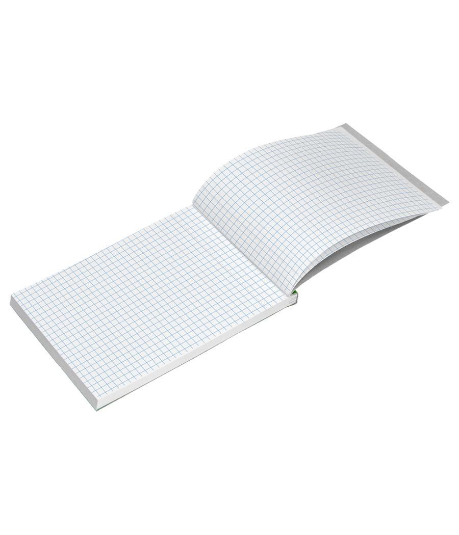 Bloc notas liderpapel cuadro 4mm b7 80 hojas 60g/m2 perforado