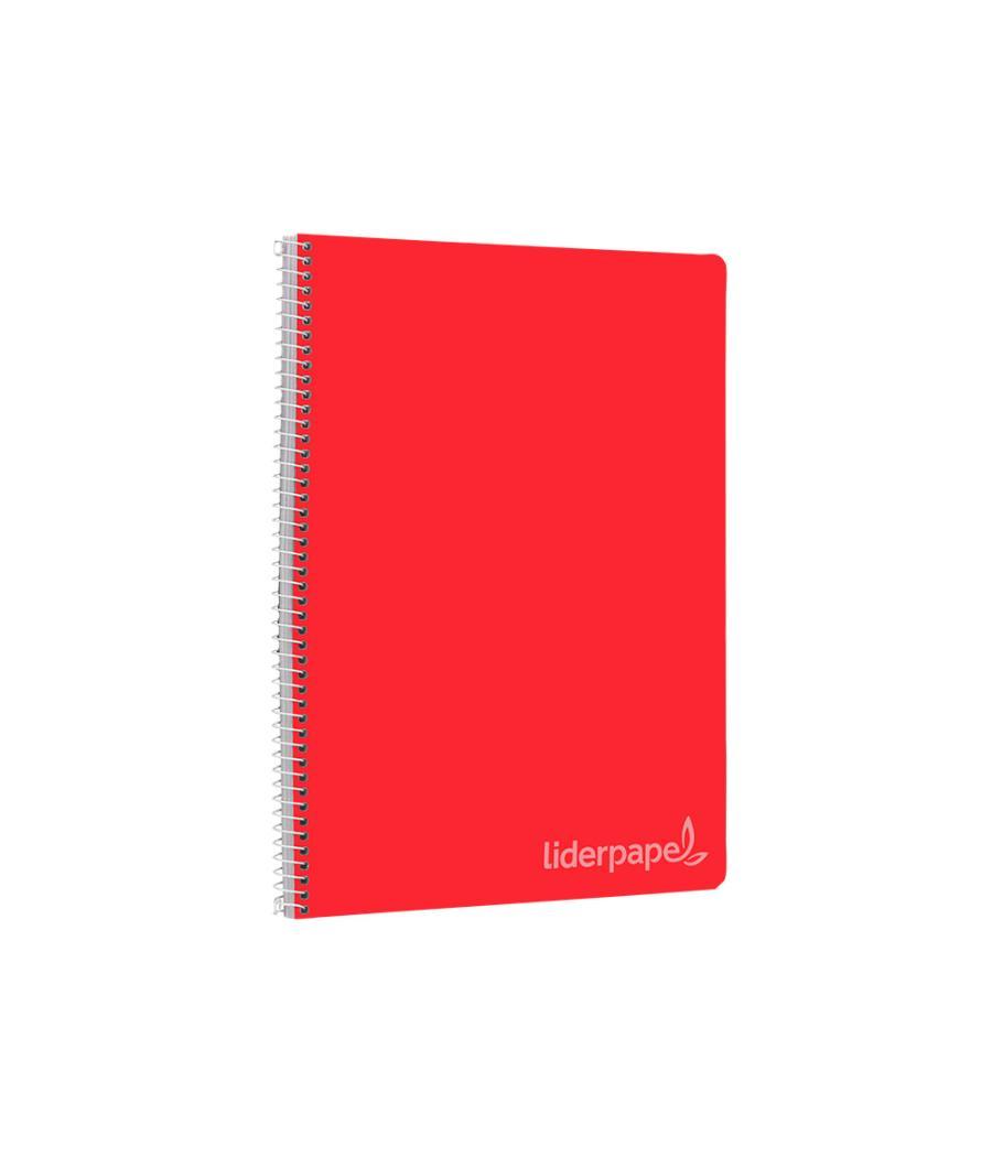 Cuaderno espiral liderpapel folio witty tapa dura 80h 75gr rayado montessori 3,5mm colores surtidos