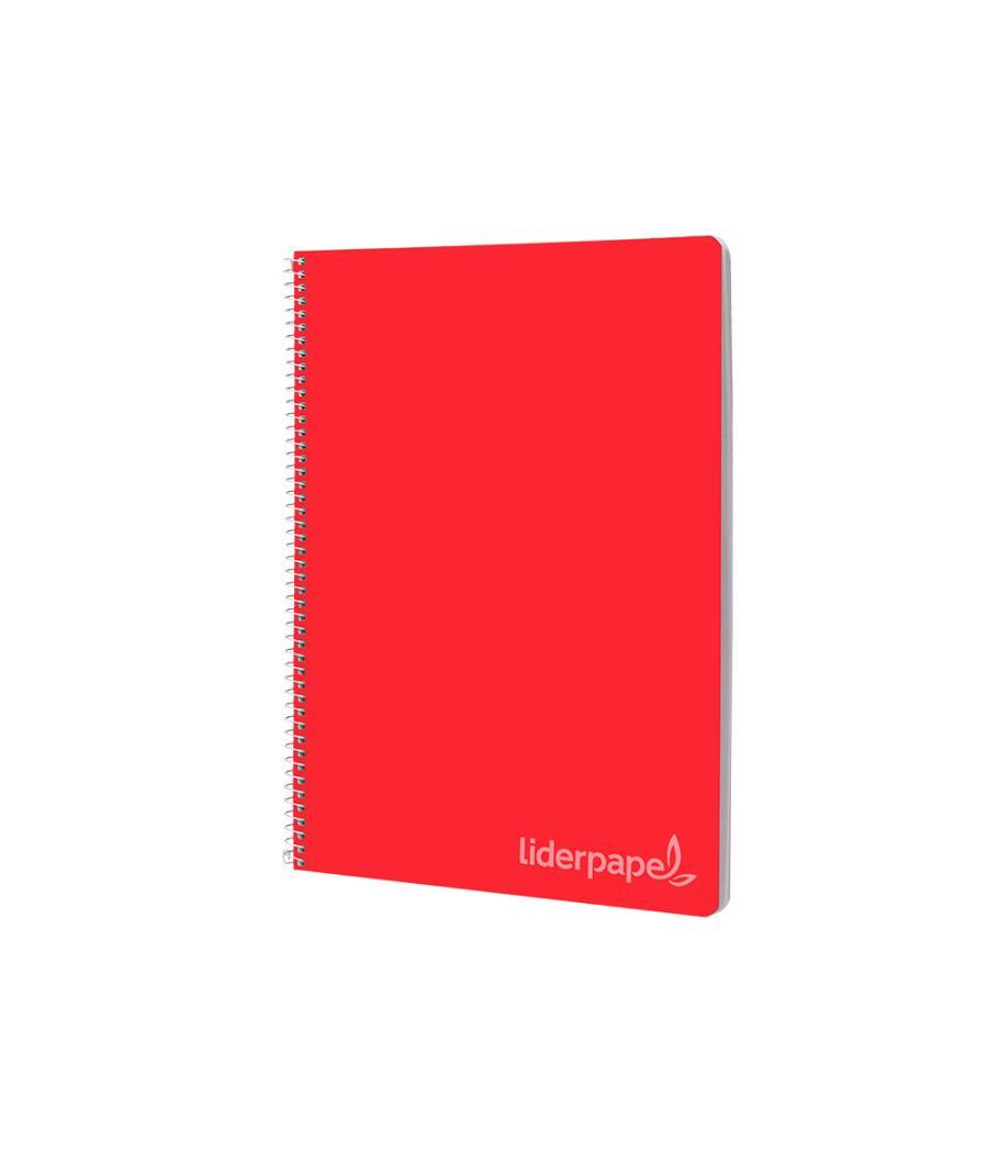 Cuaderno espiral liderpapel folio witty tapa dura 80h 75gr liso sin margen colores surtidos