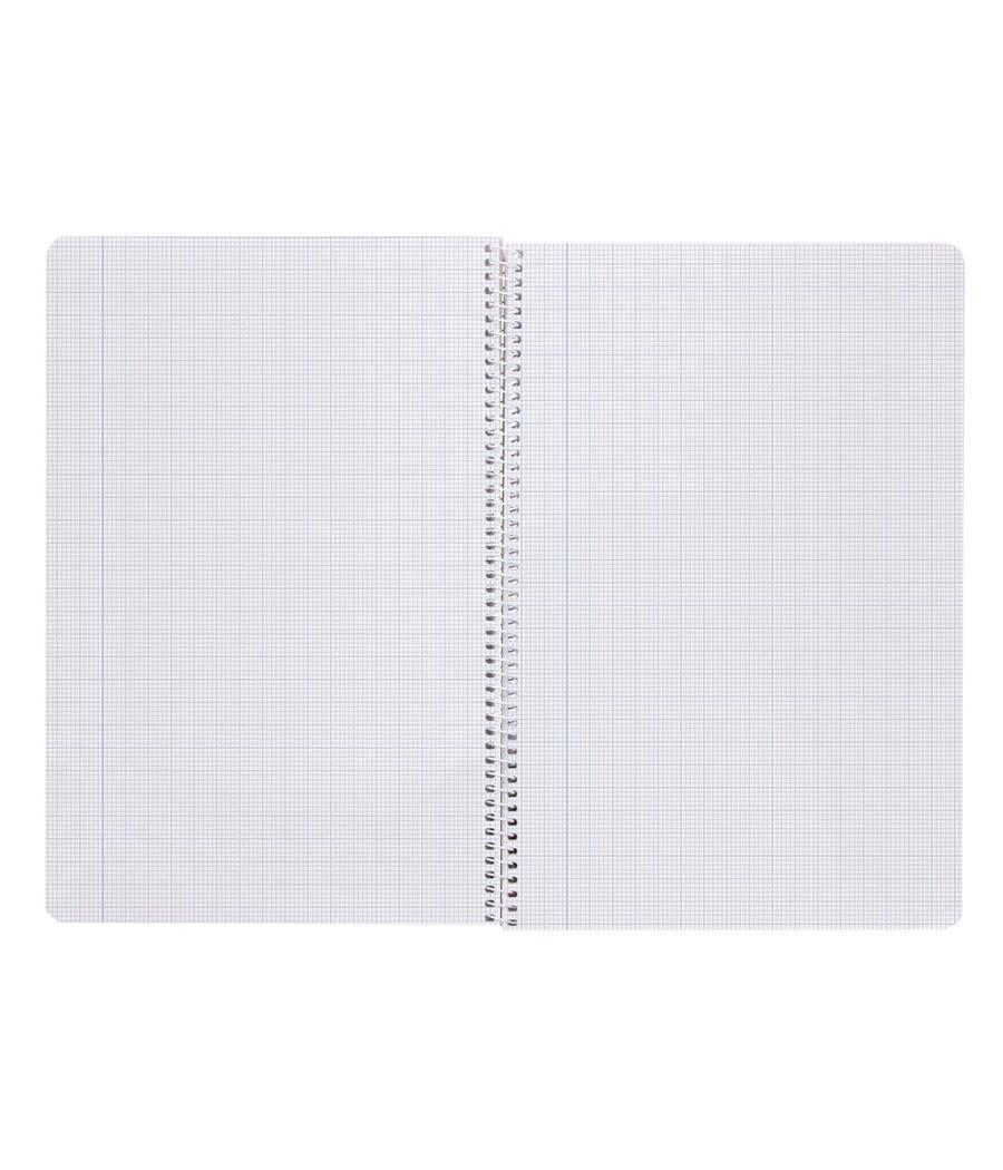 Cuaderno espiral liderpapel folio witty tapa dura 80h 75gr milimetrado 2mm colores surtidos