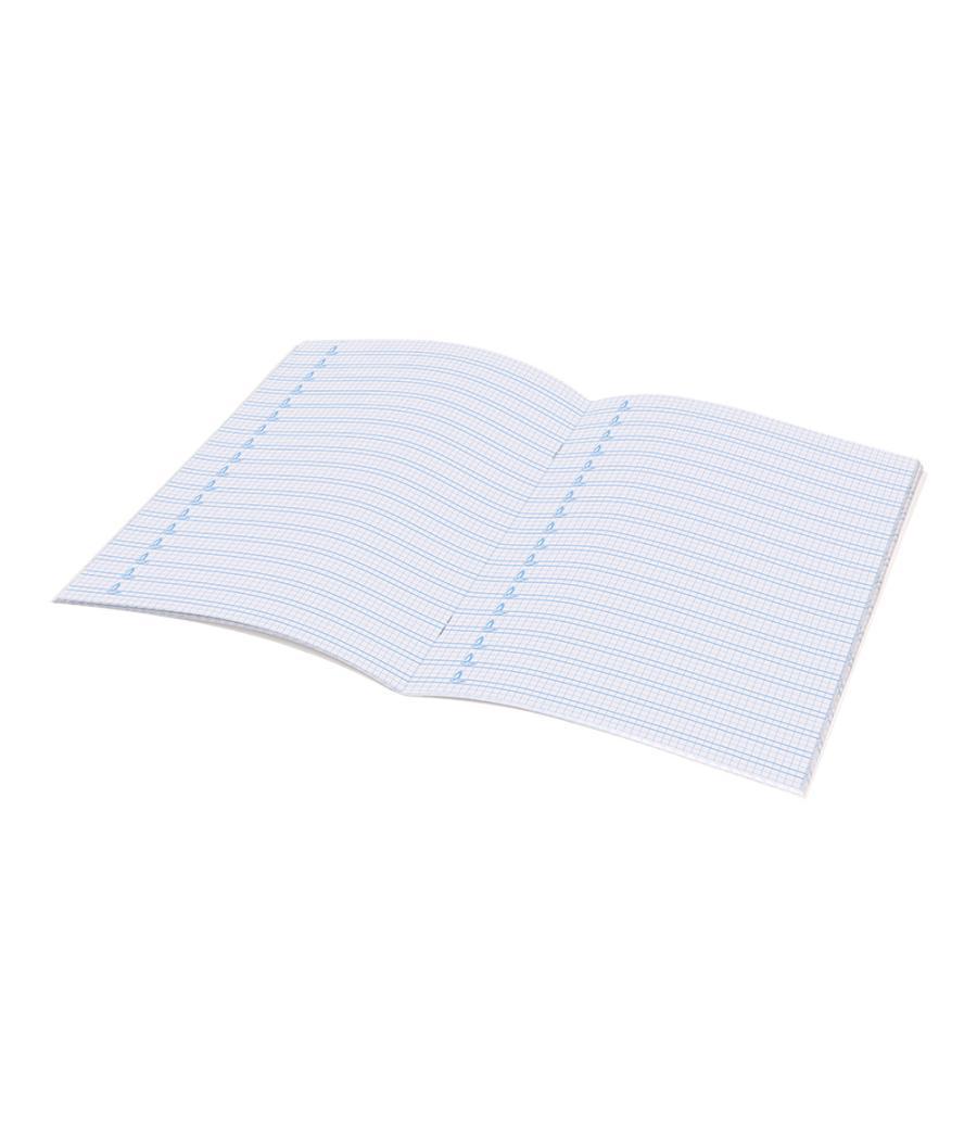 Libreta liderpapel pautaguia tapa cartóncillo 32 hojas din a4 70 gr cuadriculado pautado 4 mm