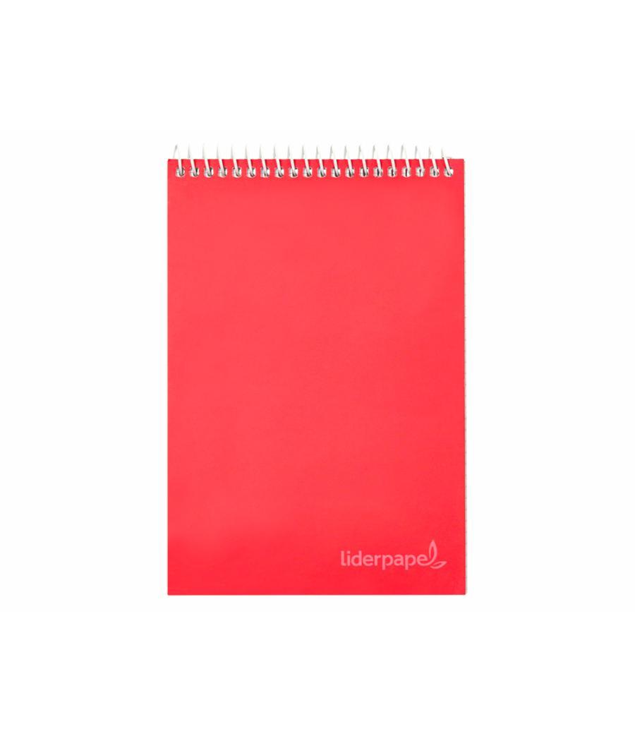 Cuaderno espiral liderpapel bolsillo dieciseiavo apaisado witty tapa dura dura 80h 60 grcuadro 4 mm colores stdos.