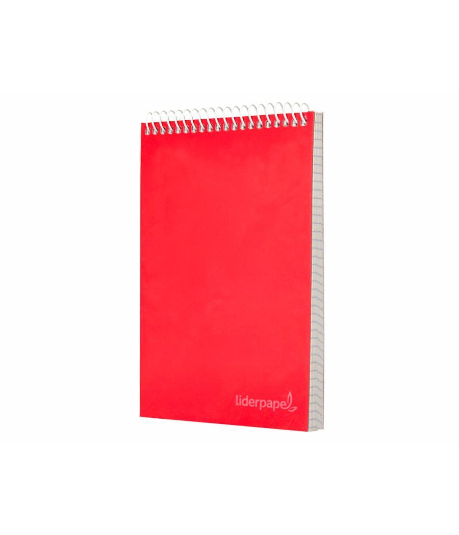 Cuaderno espiral liderpapel bolsillo dieciseiavo apaisado witty tapa dura dura 80h 60 grcuadro 4 mm colores stdos.