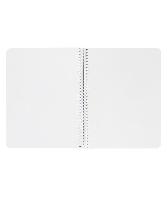 Cuaderno espiral liderpapel cuarto witty tapa dura 80h 75gr liso sin margen colores surtidos