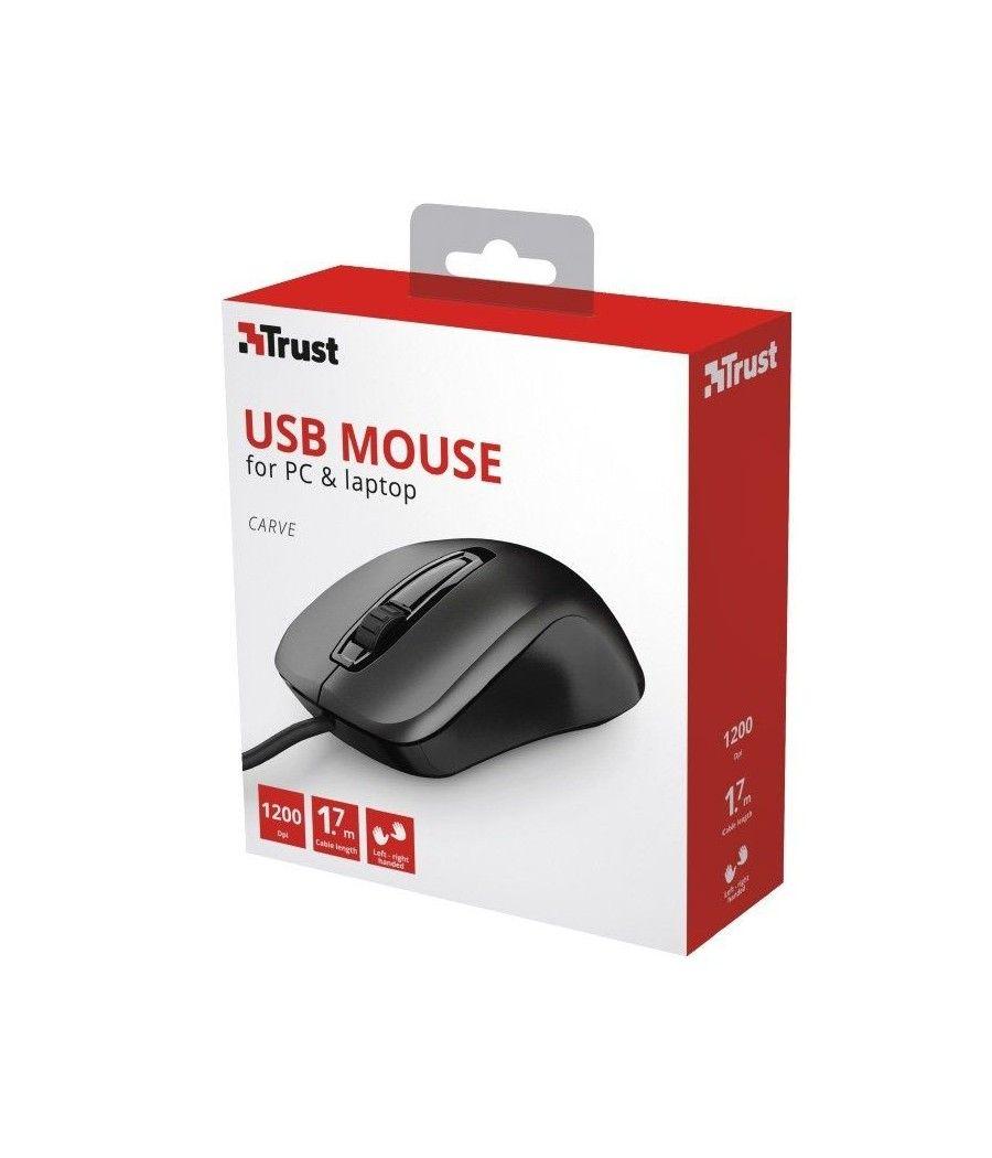 Ratón trust carve/ hasta 1200 dpi - Imagen 5
