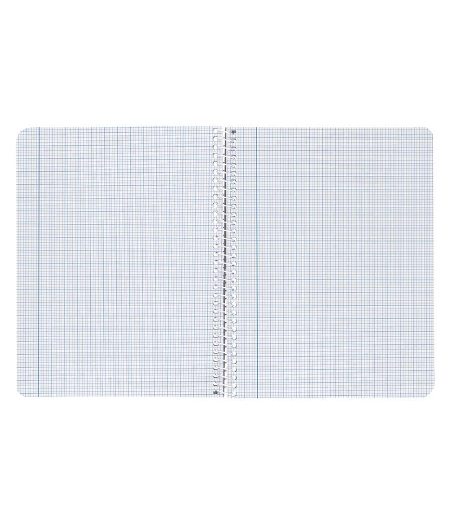 Cuaderno espiral liderpapel cuarto smart tapa blanda 80h 60gr milimetrado 2mm colores surtidos